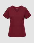 Heart Neck Style- Women Scrub Top