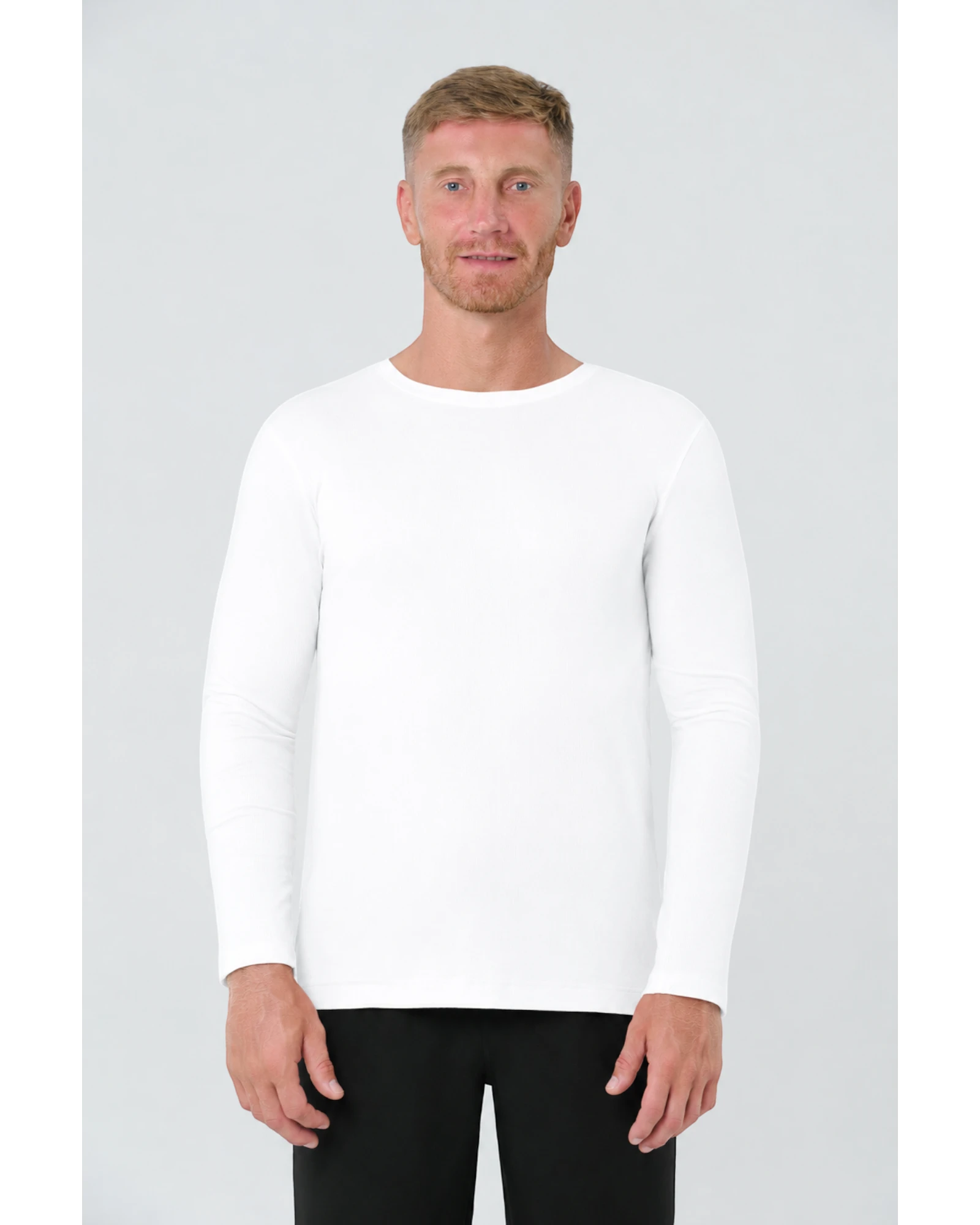 Soft Ribbed - Men Longsleeve Underscrub