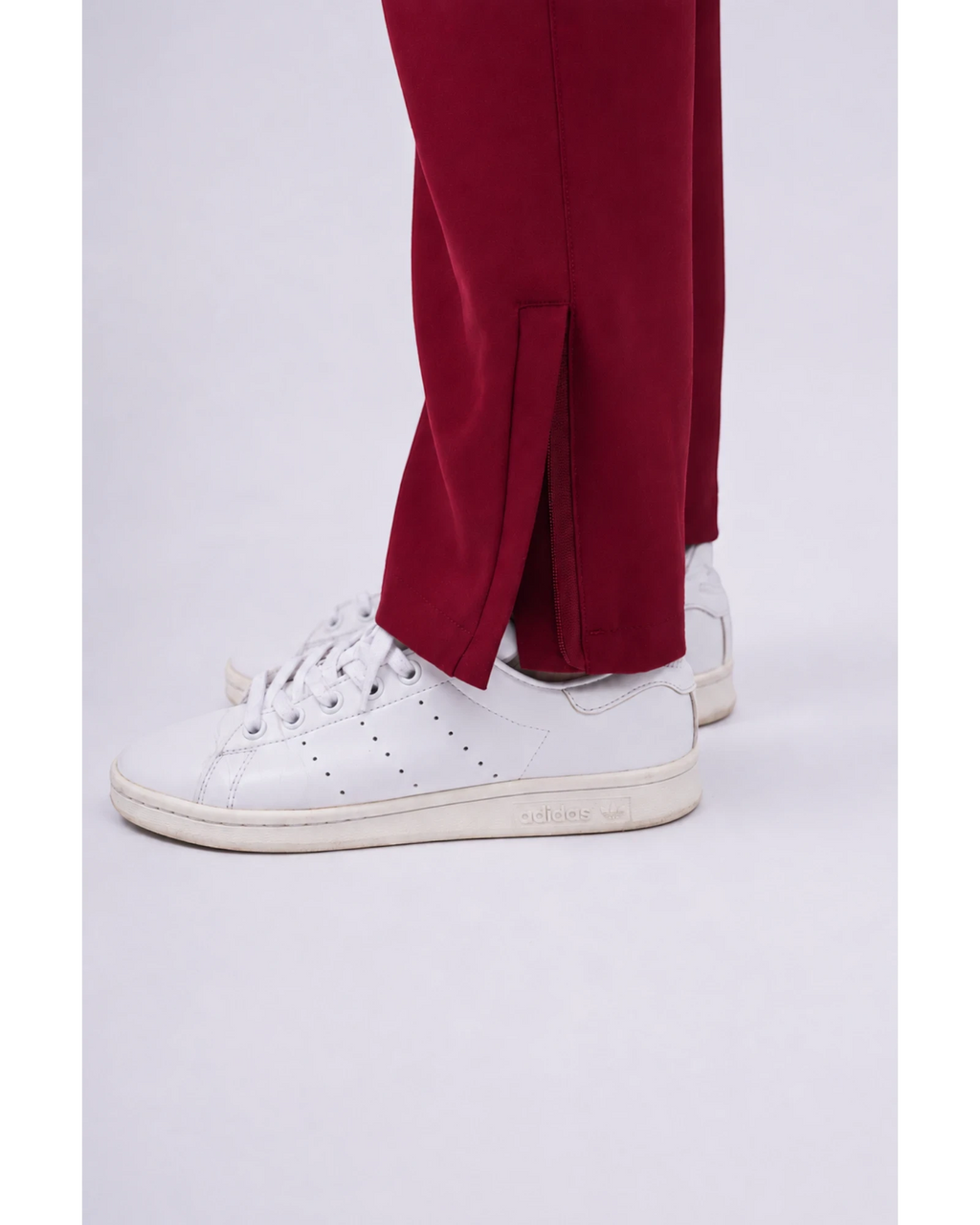 Slim Fit&Zipper Hem- Women Scrub Pants