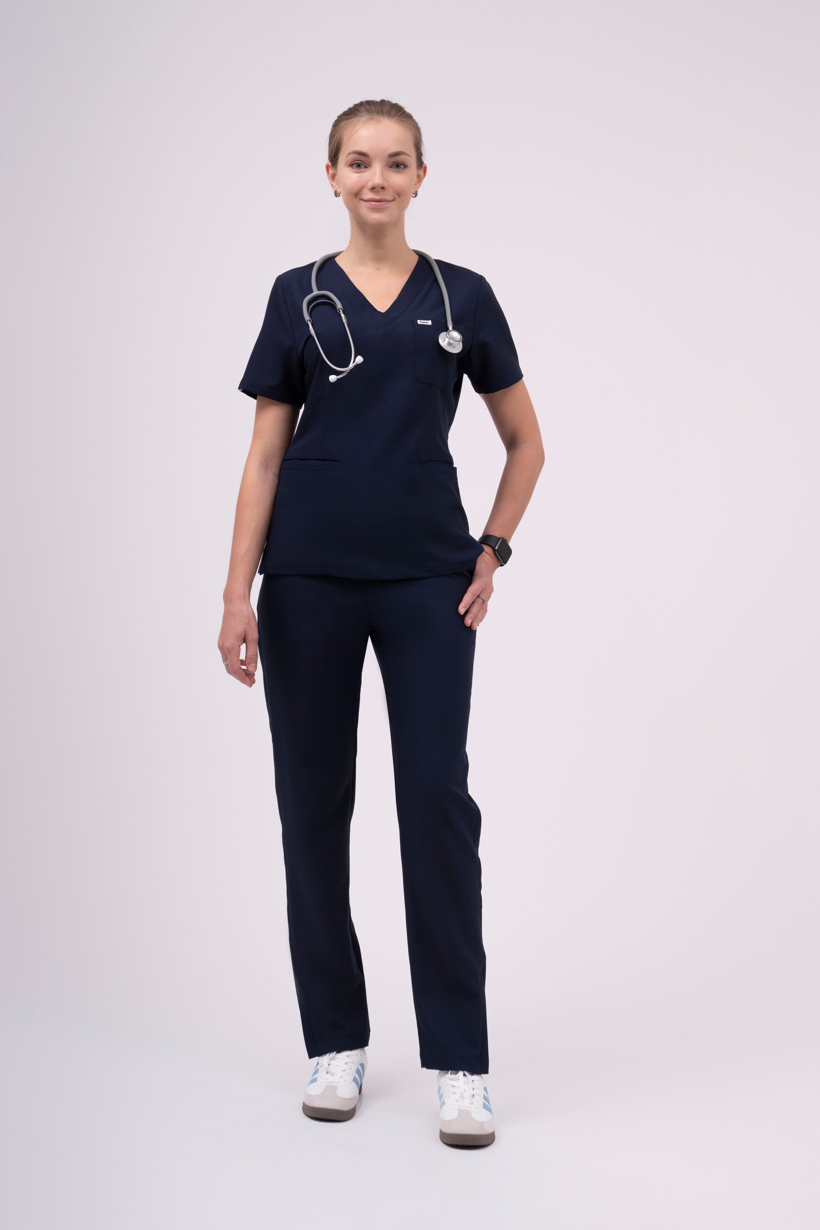 V-Neck Style Scrub Top