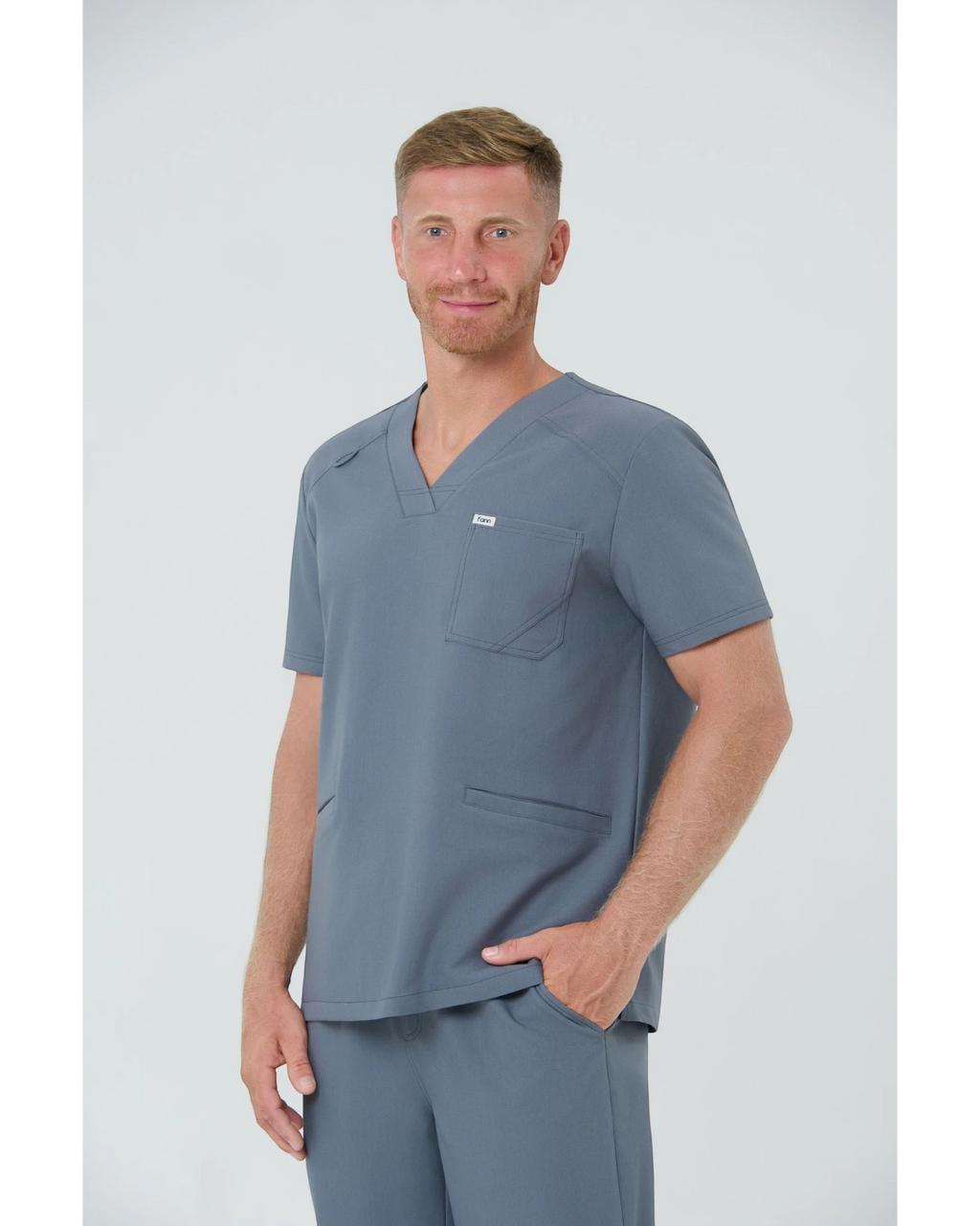 Vneck Style- Men Scrub Top