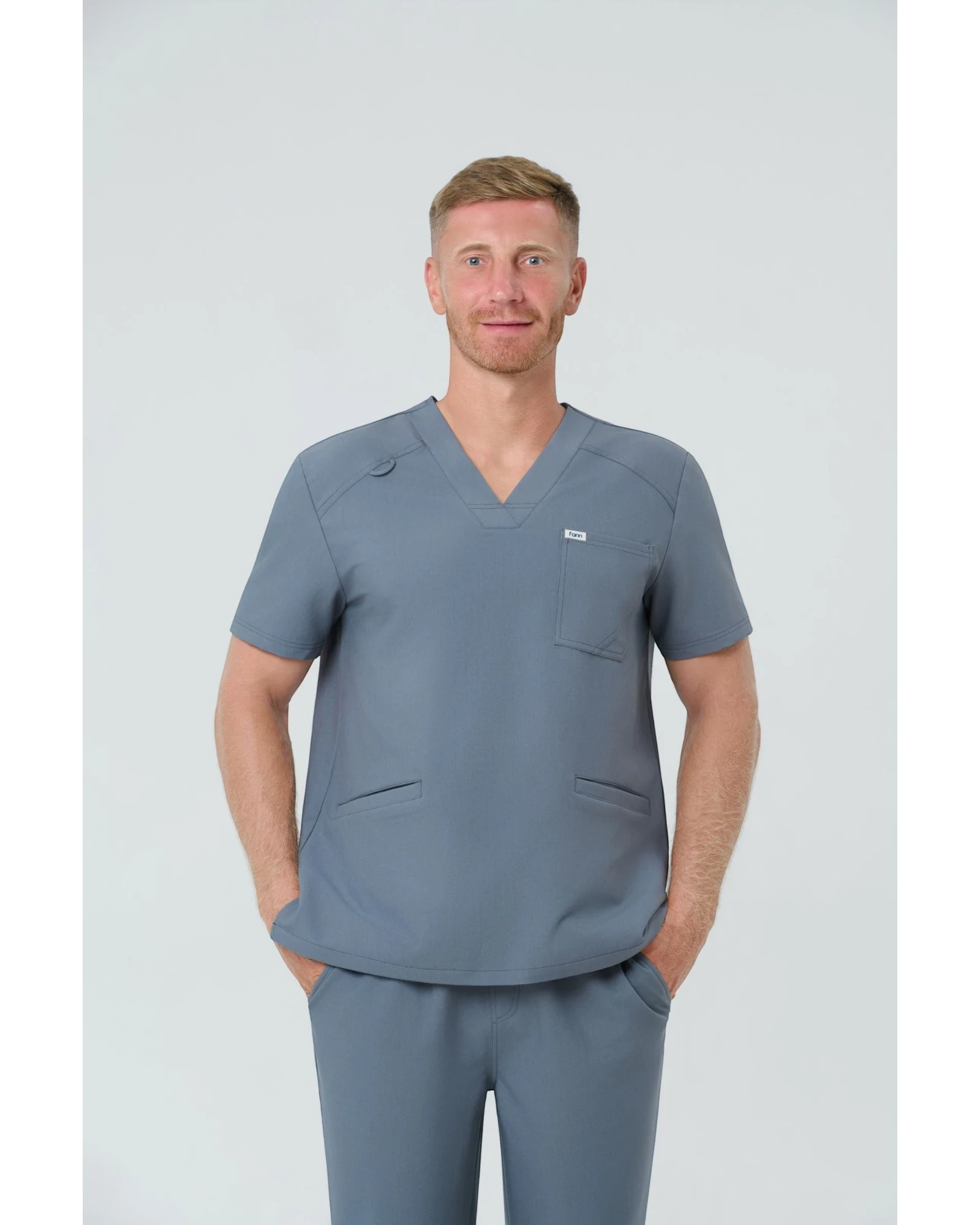 Vneck Style- Men Scrub Top