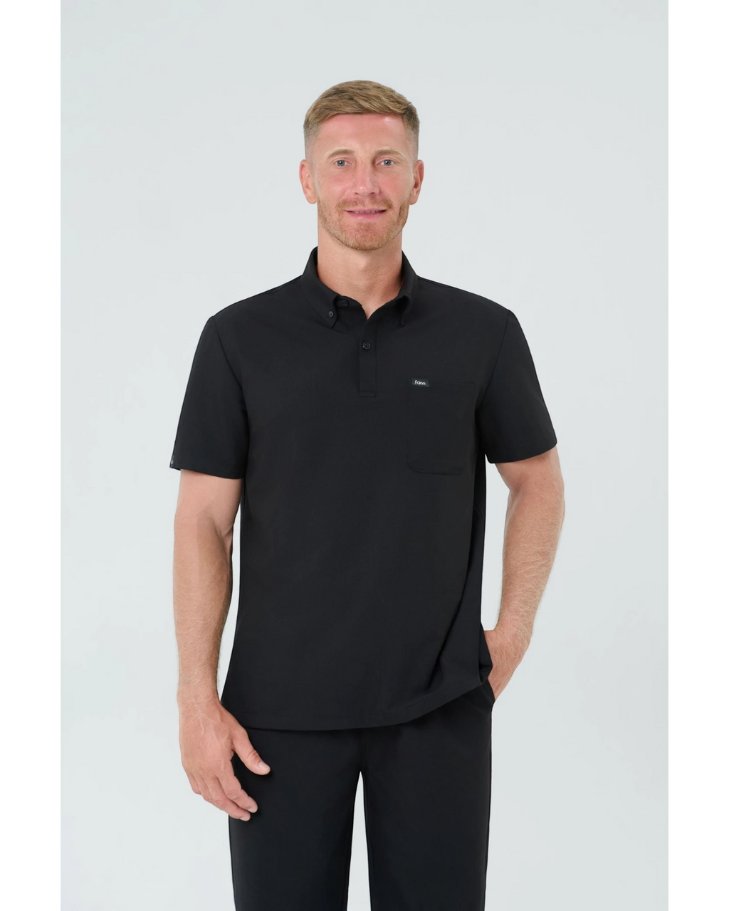 Polo Style- Men Scrub Top