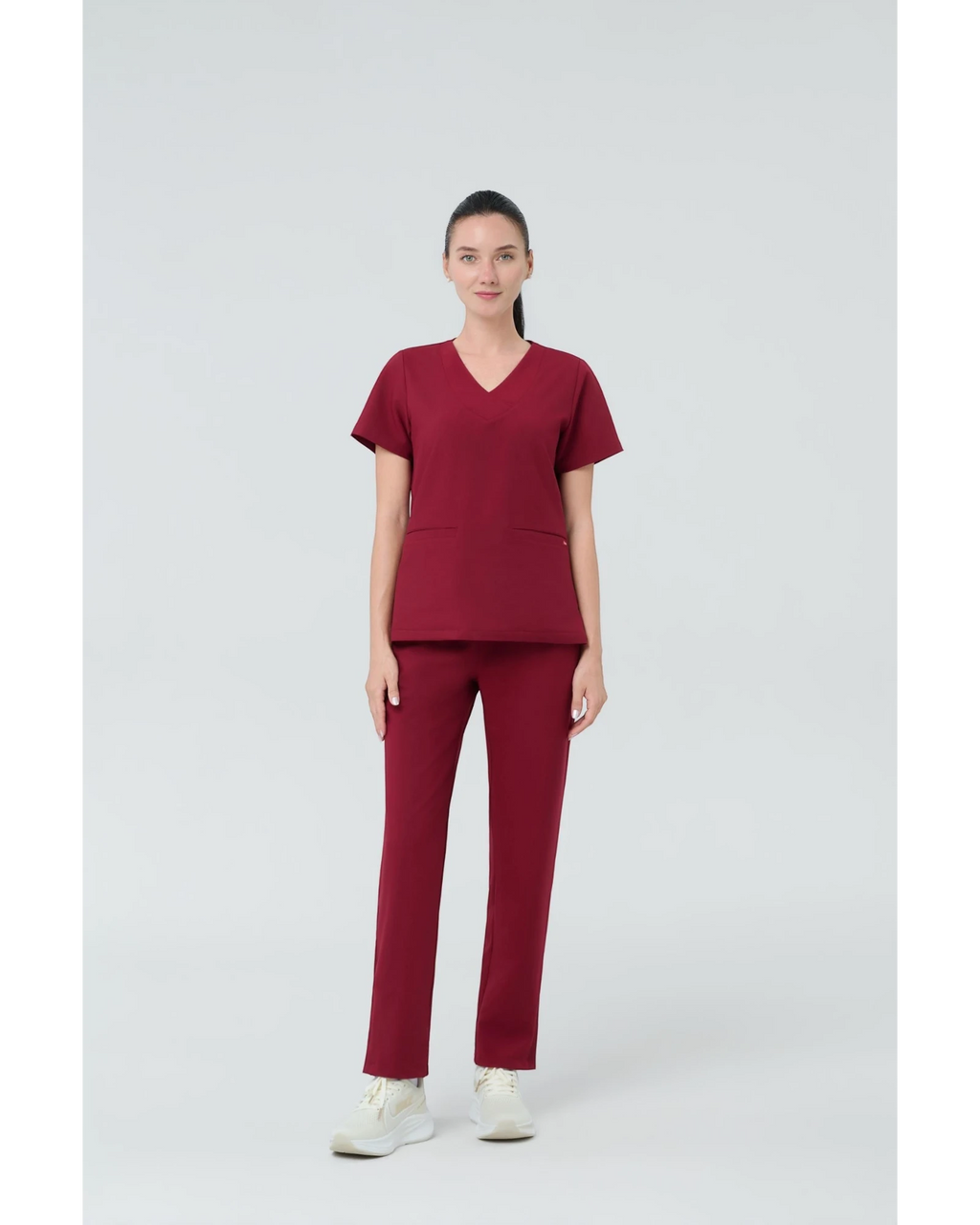 Heart Neck Style- Women Scrub Top