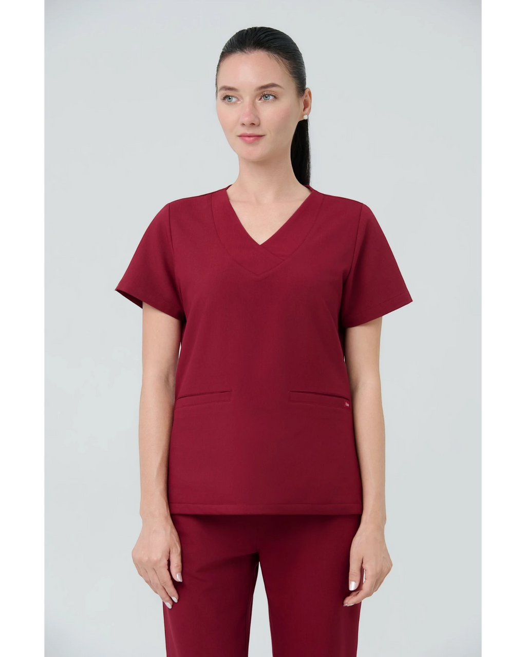 Heart Neck Style- Women Scrub Top