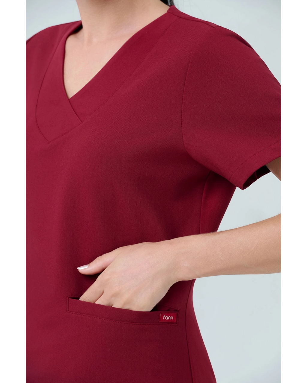 Heart Neck Style- Women Scrub Top