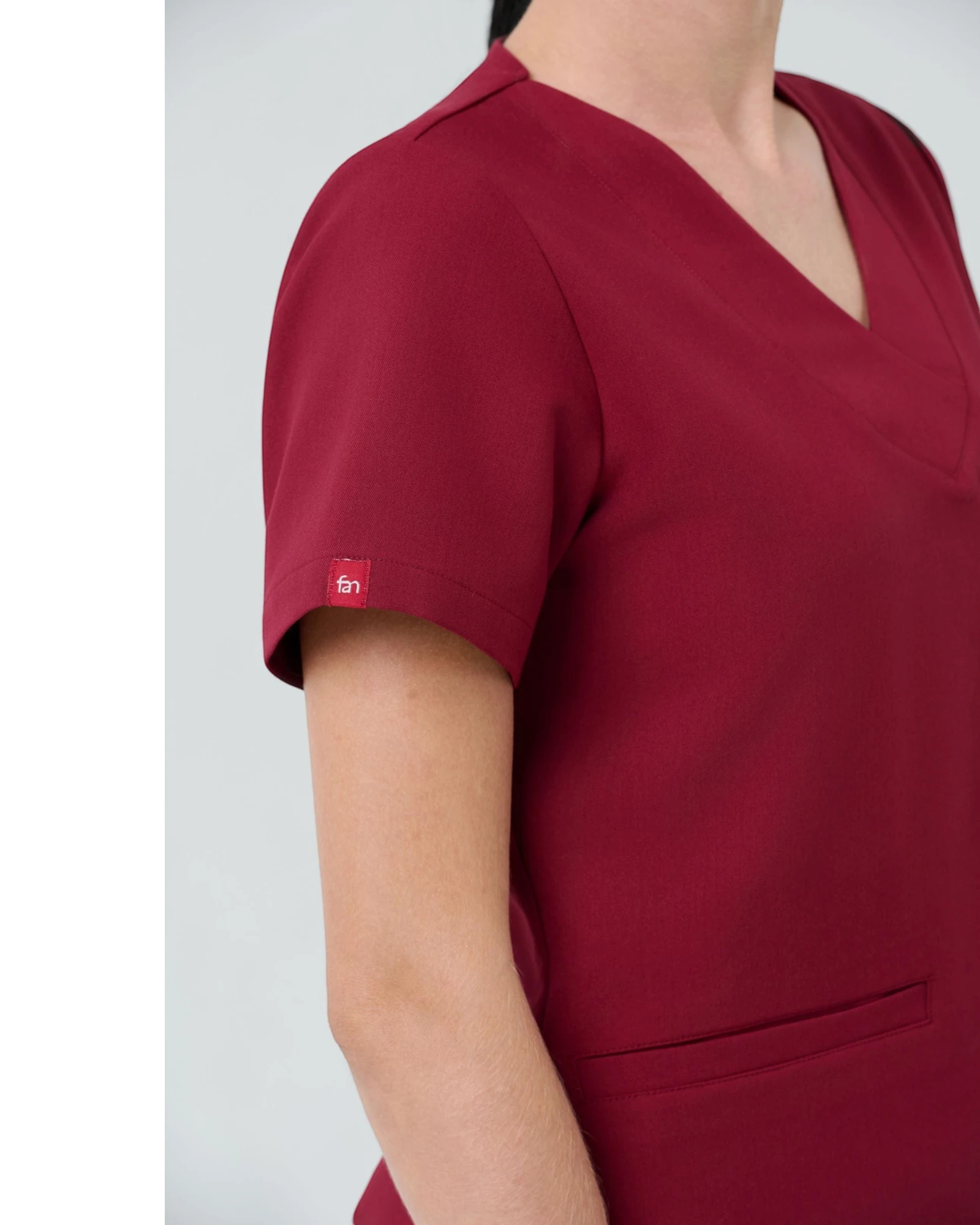 Heart Neck Style- Women Scrub Top