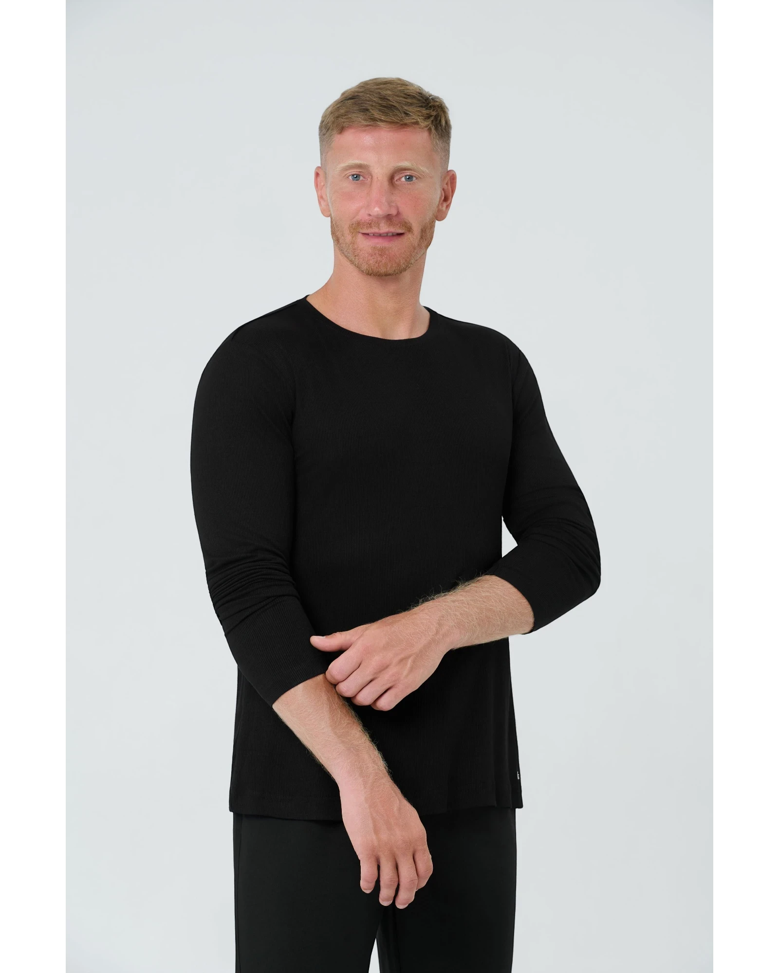 Soft Ribbed - Men Longsleeve Underscrub