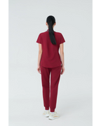 Band Collar Style Ovesized- Women Scrub Top