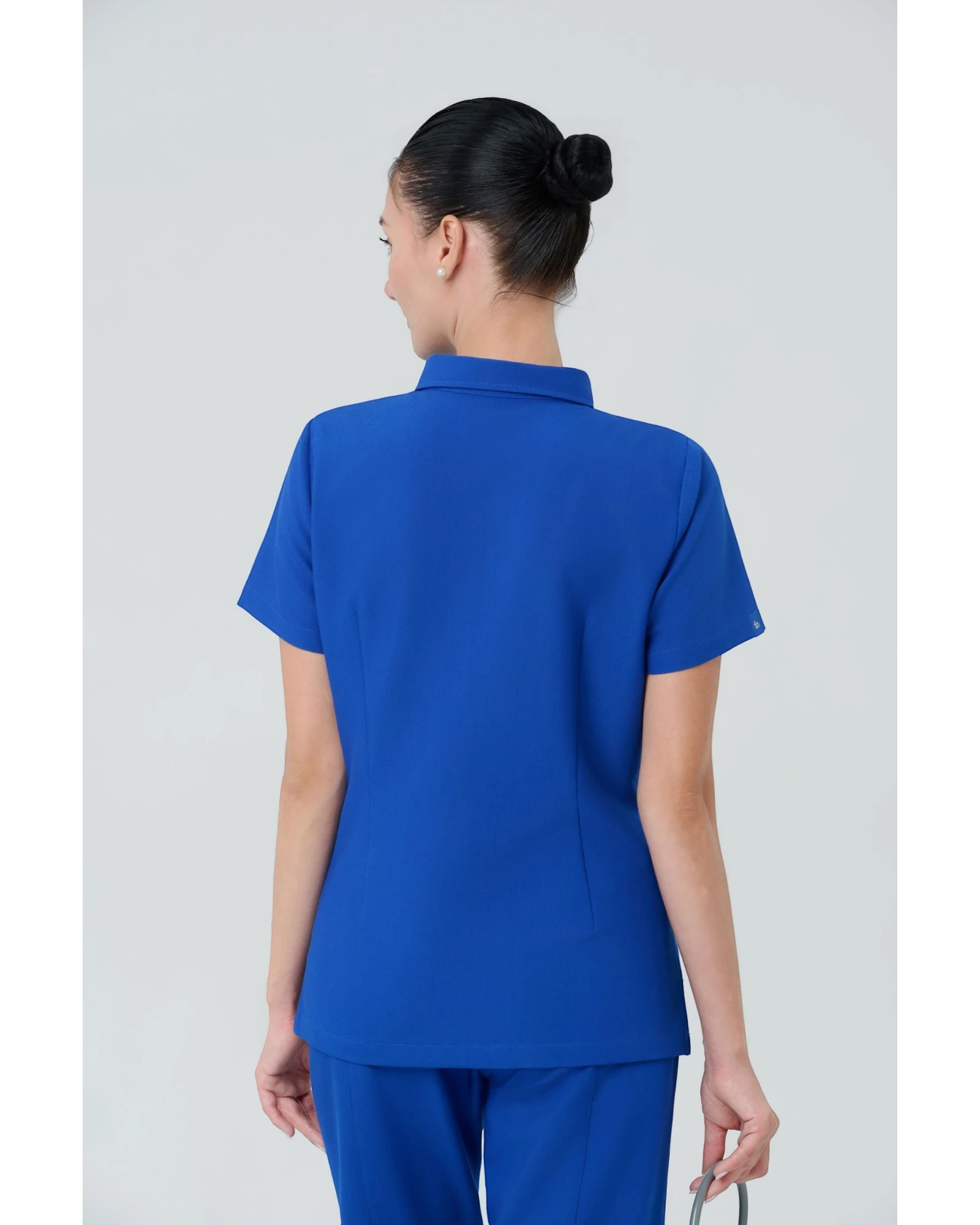 Polo Style- Women Scrub Top