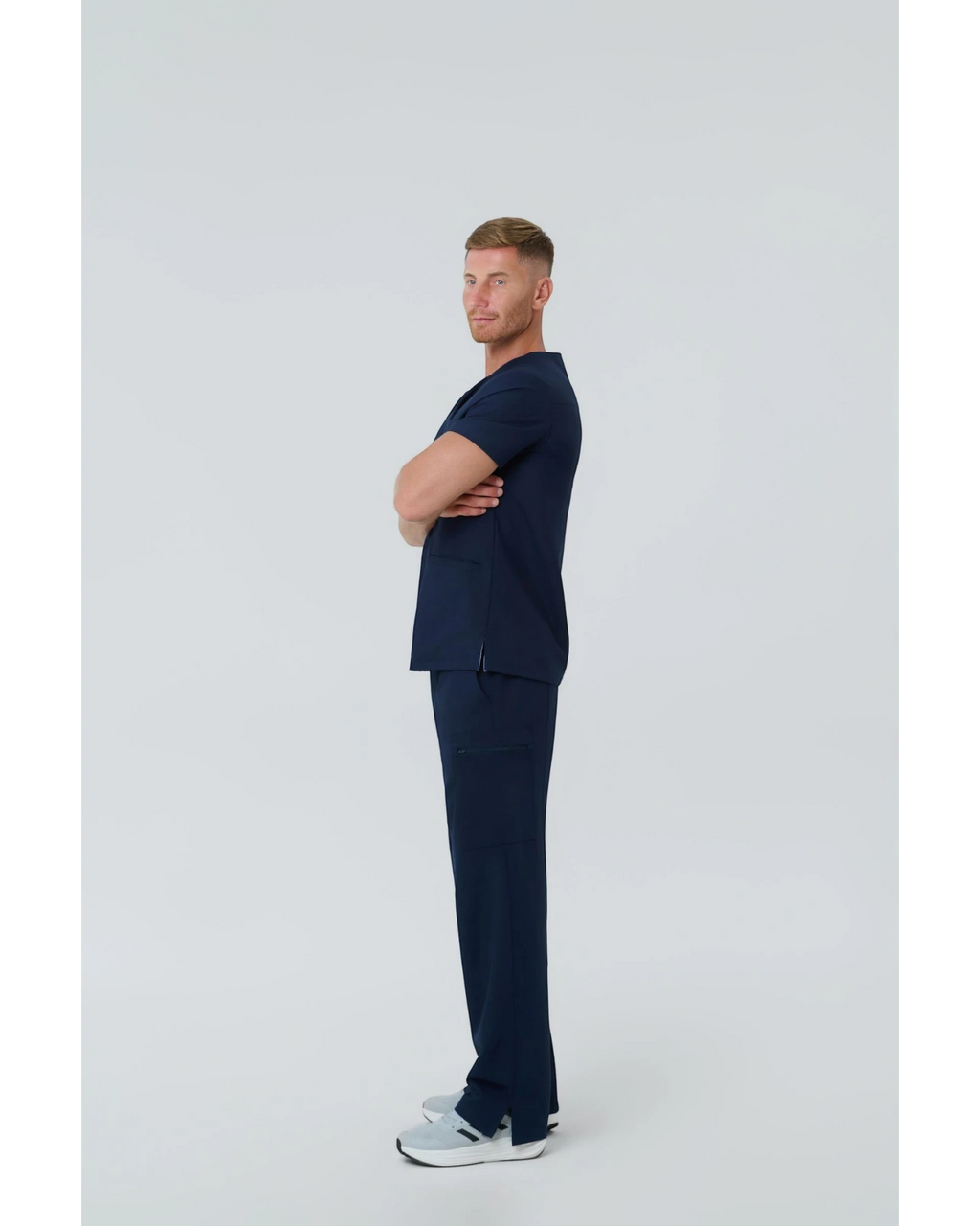 Cargo Fit Straight Leg- Men Scrub Pants