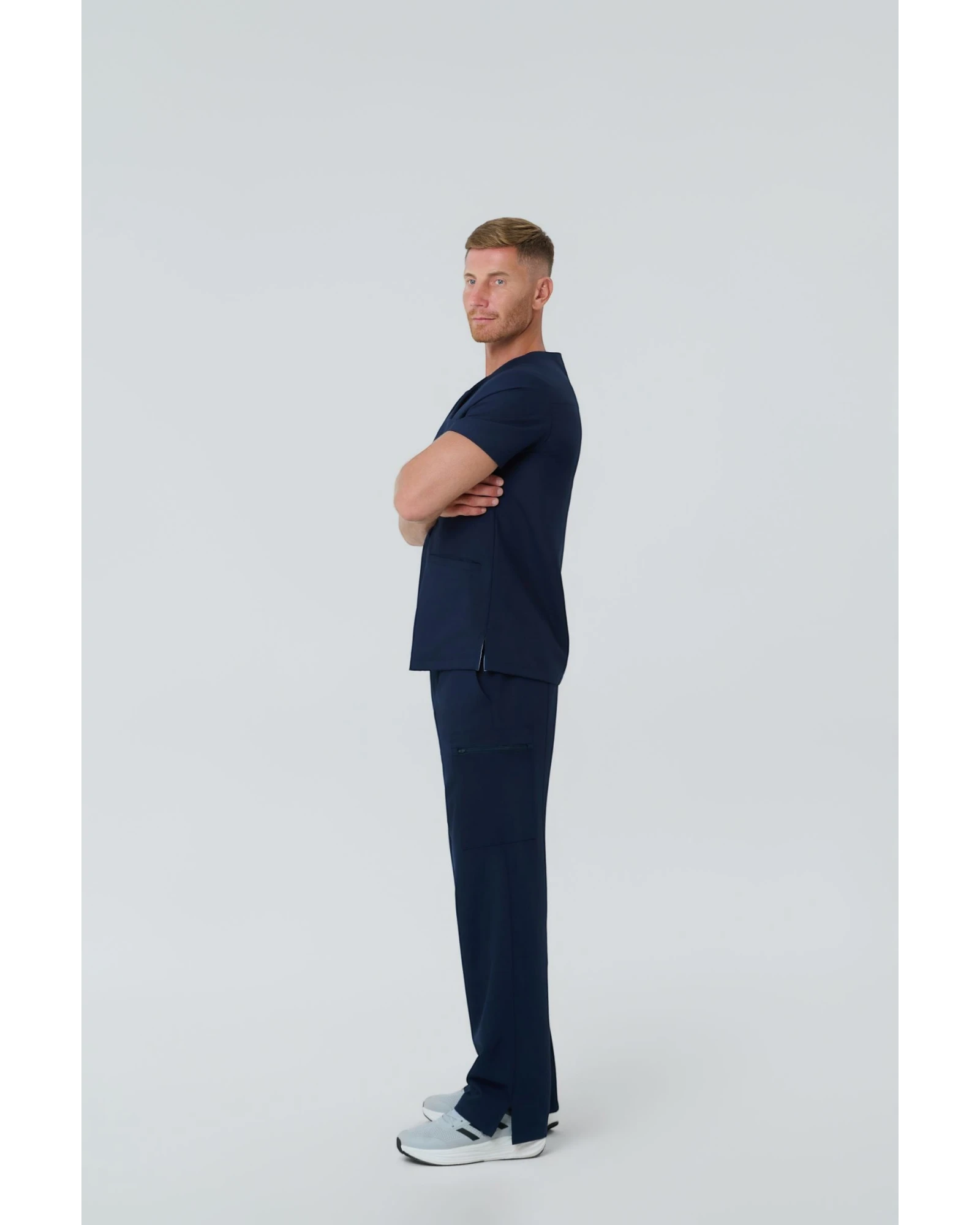 Cargo Fit Straight Leg- Men Scrub Pants