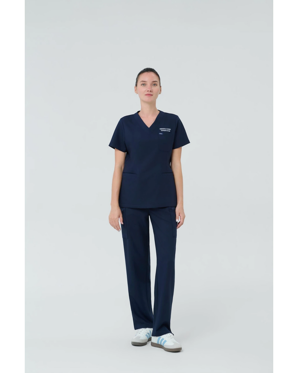 Vneck Style- Women Scrub Top