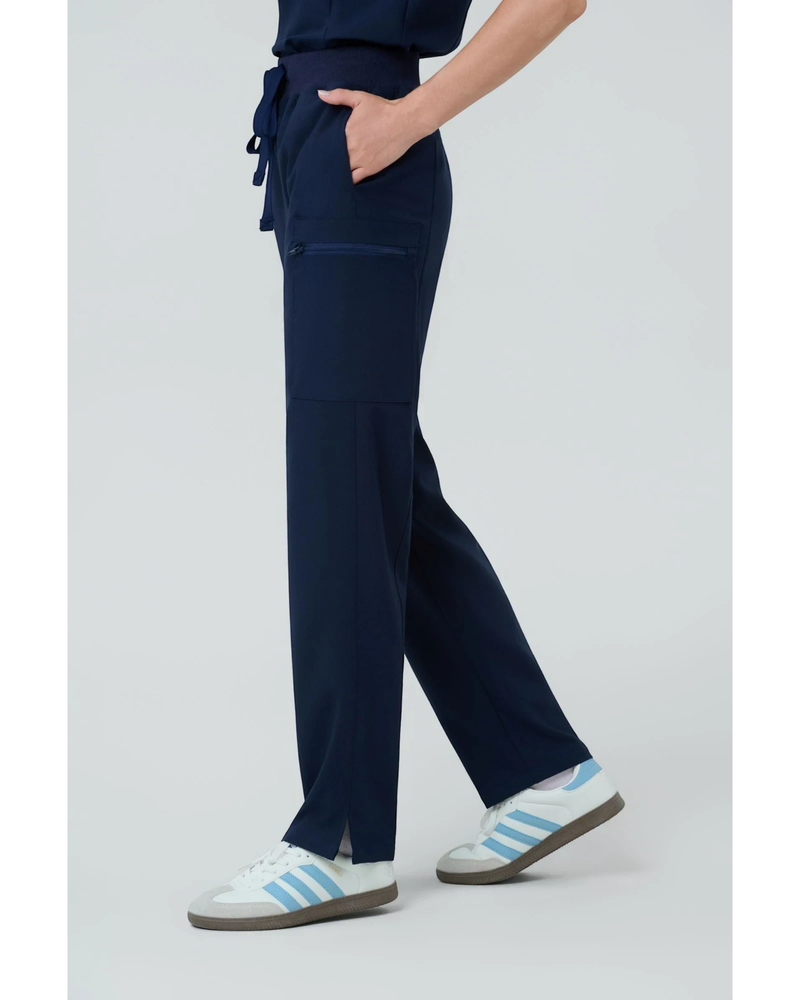 Cargo Fit& Side Pockets- Women Scrub Pants