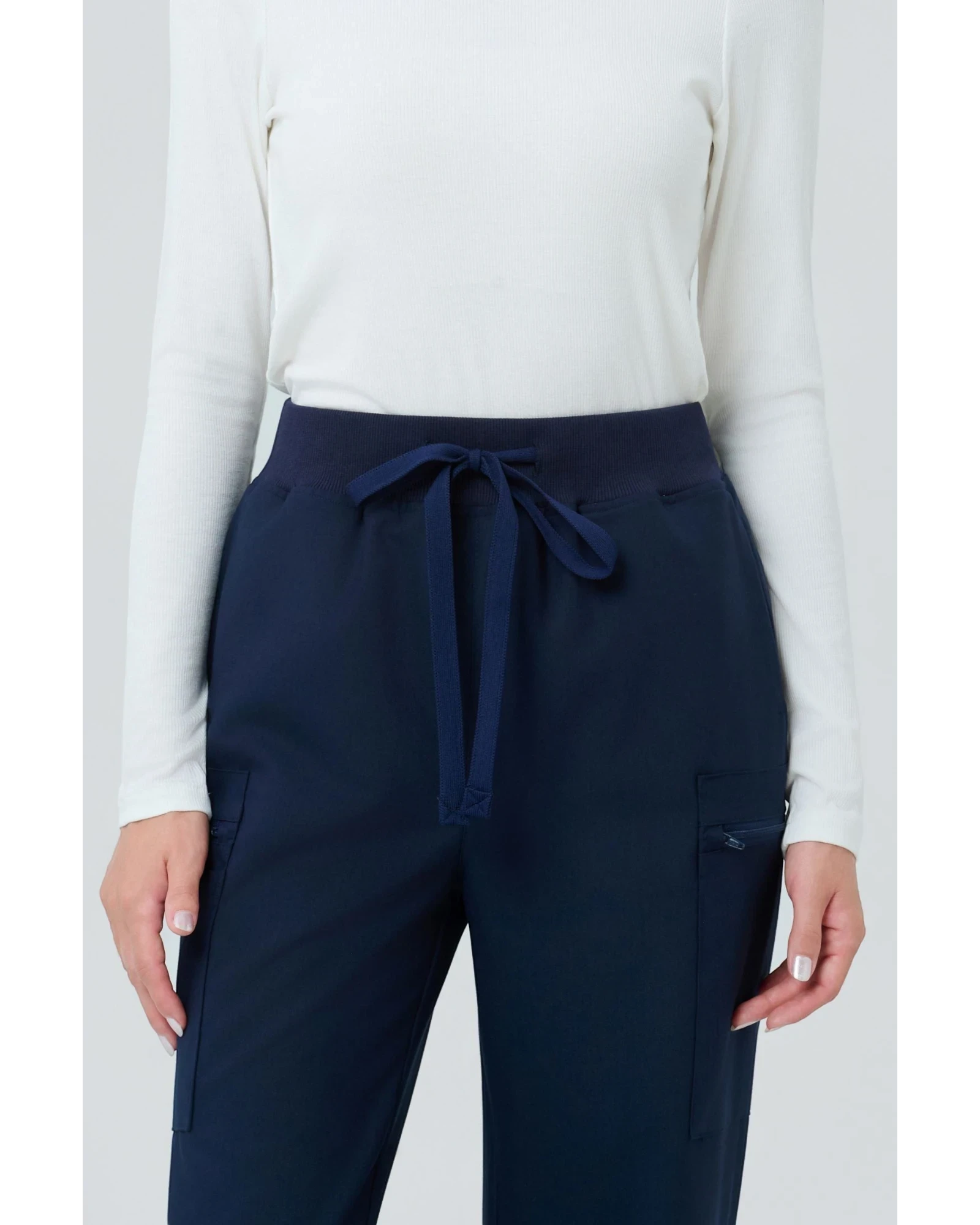 Cargo Fit& Side Pockets- Women Scrub Pants