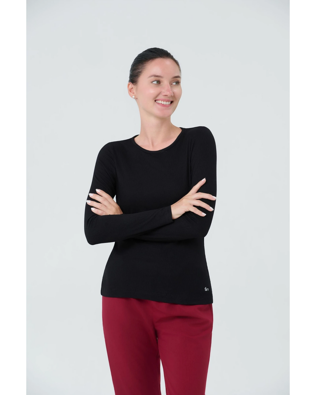 Soft Ribbed- Women Longsleeves Underscrub