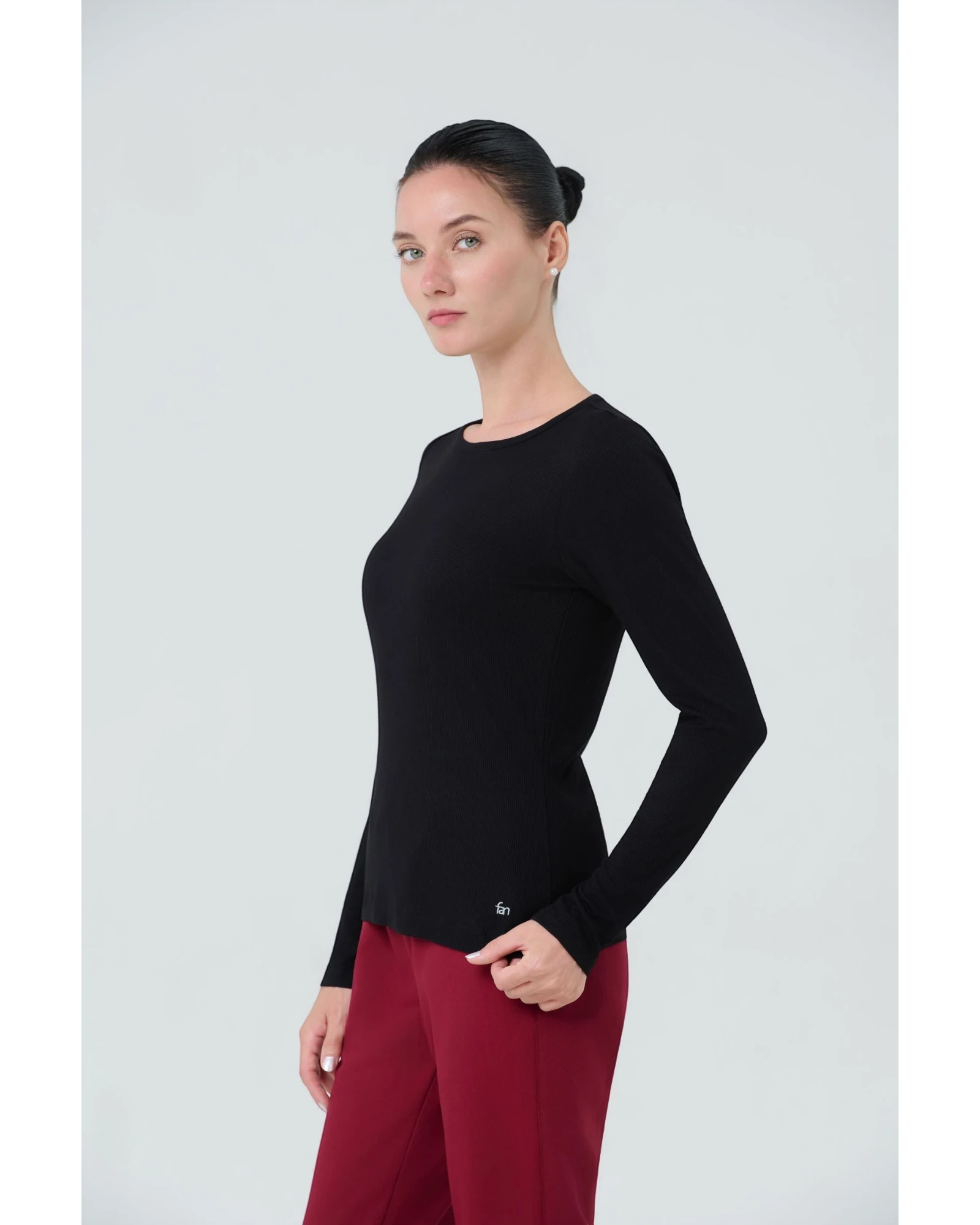 Soft Ribbed- Women Longsleeves Underscrub